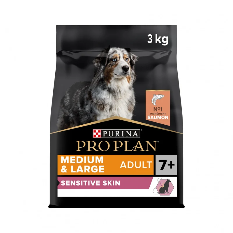 Pro Plan Sensitive Skin Medium & Large Adult au saumon - croquettes chien