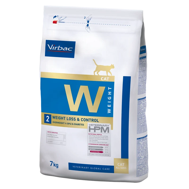 Virbac Veterinary HPM Diététique Weight Loss & Control - croquettes chat