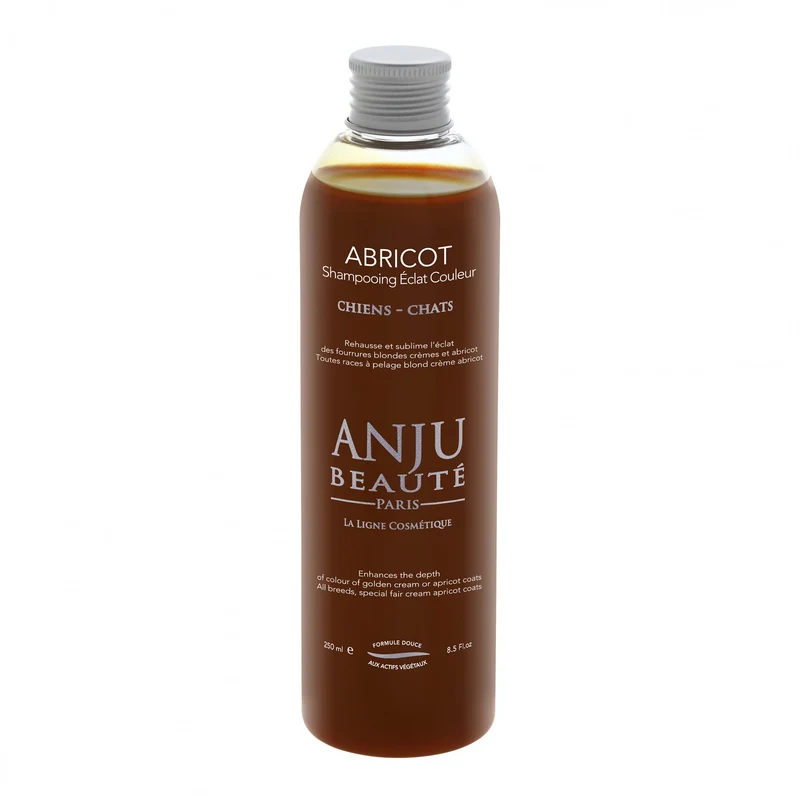 Shampooing éclat couleur Abricot chien, chat