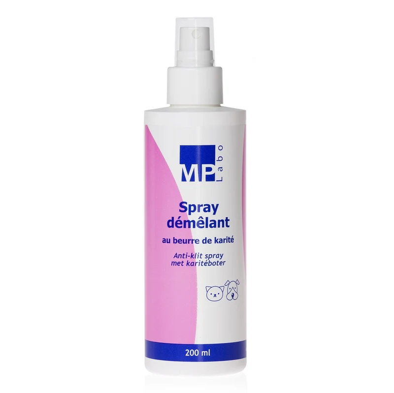 Spray démêlant au beurre de karité Mp Labo chat, chien
