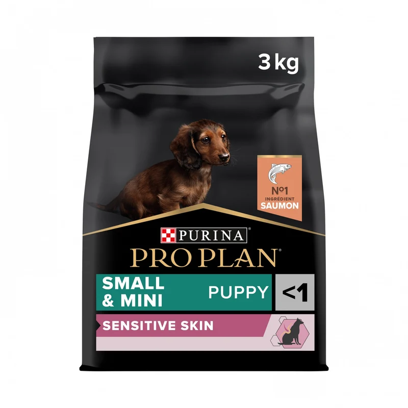Pro Plan Sensitive Skin Small & Mini Puppy au saumon - croquettes chiot