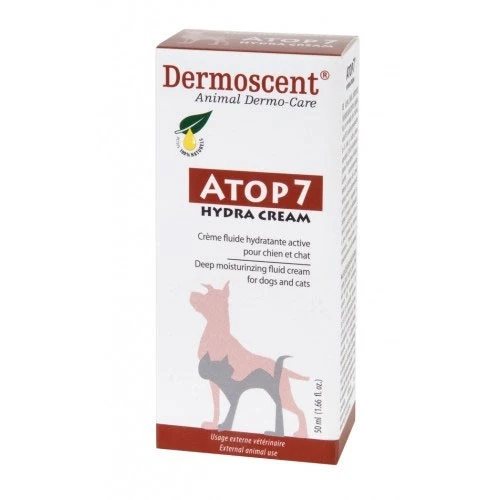 Atop 7 Hydra Cream chat, chien