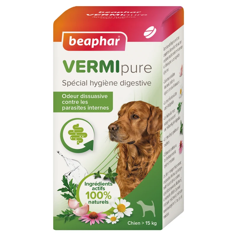 Vermipure comprimés Purge grand chien