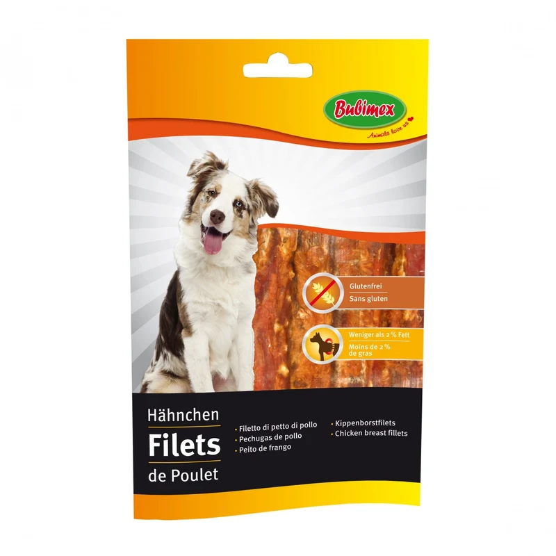 Filets de viande chien