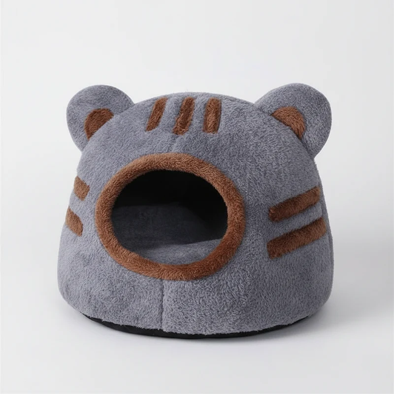Lit pour Chat Grotte Forme Ours – Nid Cosy