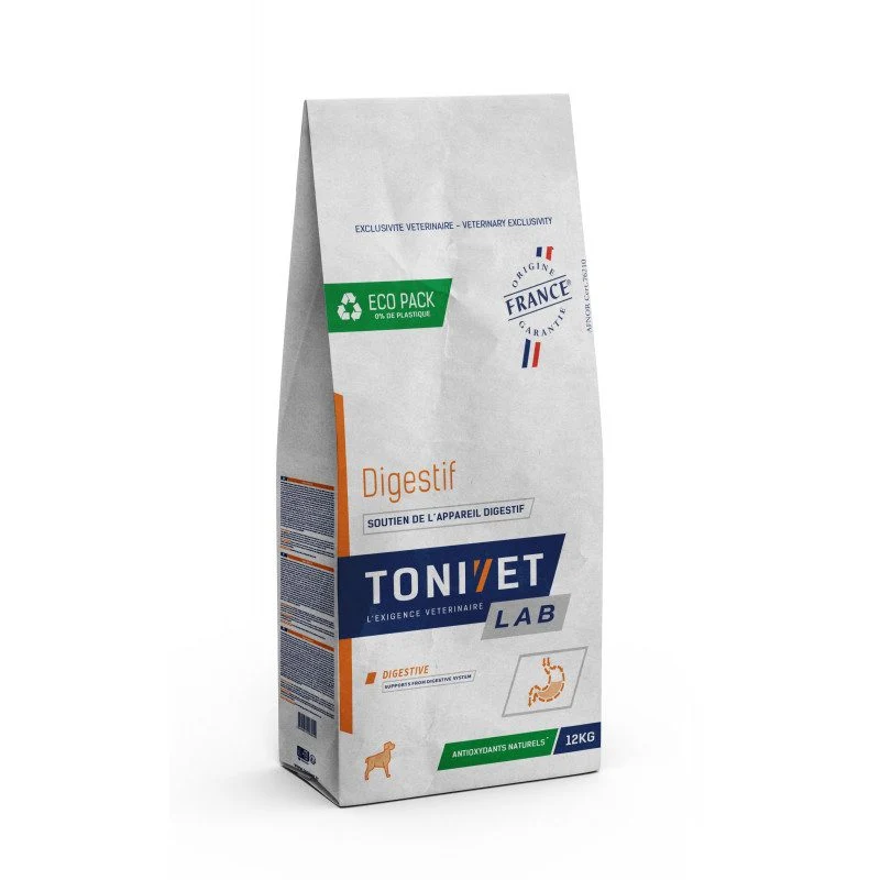 Croquettes Tonivet Lab Chien Adulte Digestif
