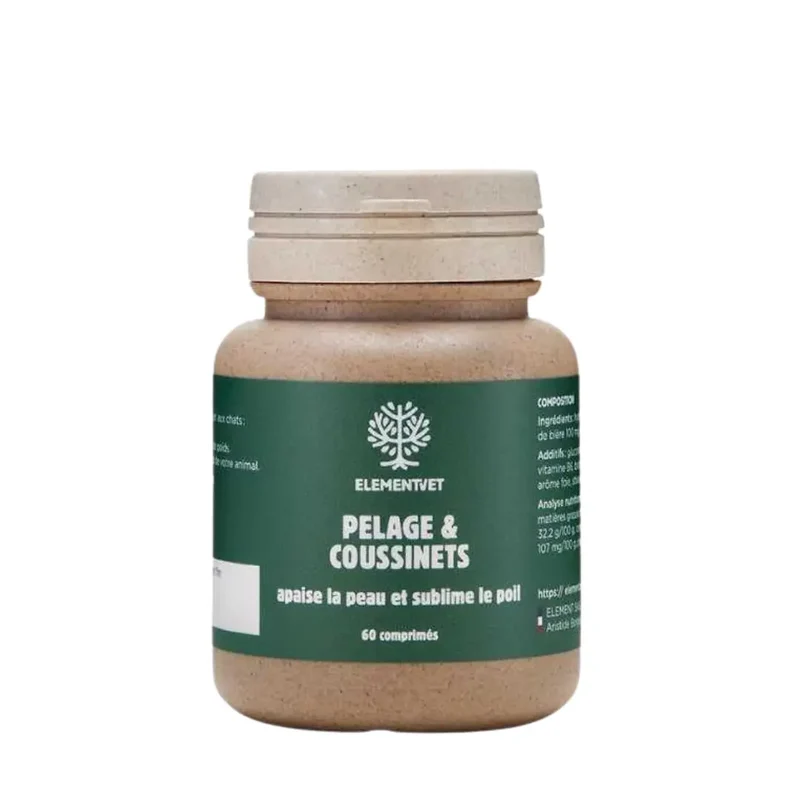 Complément alimentaire pelage coussinets Element Vet
