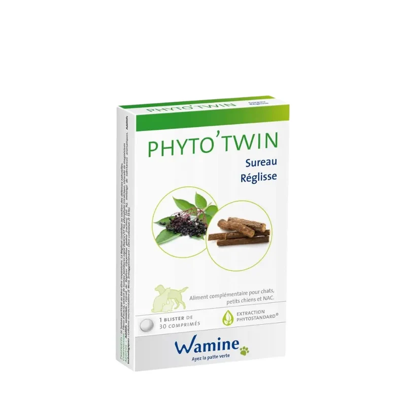 Anti-gaspi Complément Alimentaire Phyto Twin Sureau Réglisse Wamine