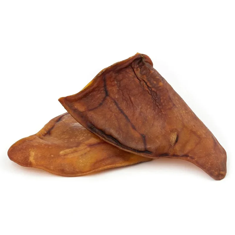 Oreilles de porc séchées 100 % naturelles SANADOG – Mastication gourmande (1 pièce)