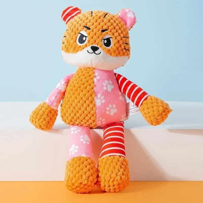 Jouet en peluche pour chien – résistant, grinçant & nettoyage