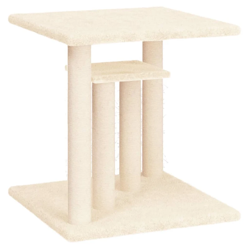 Arbres à chat avec plates-formes 50 cm crème 02_0022789
