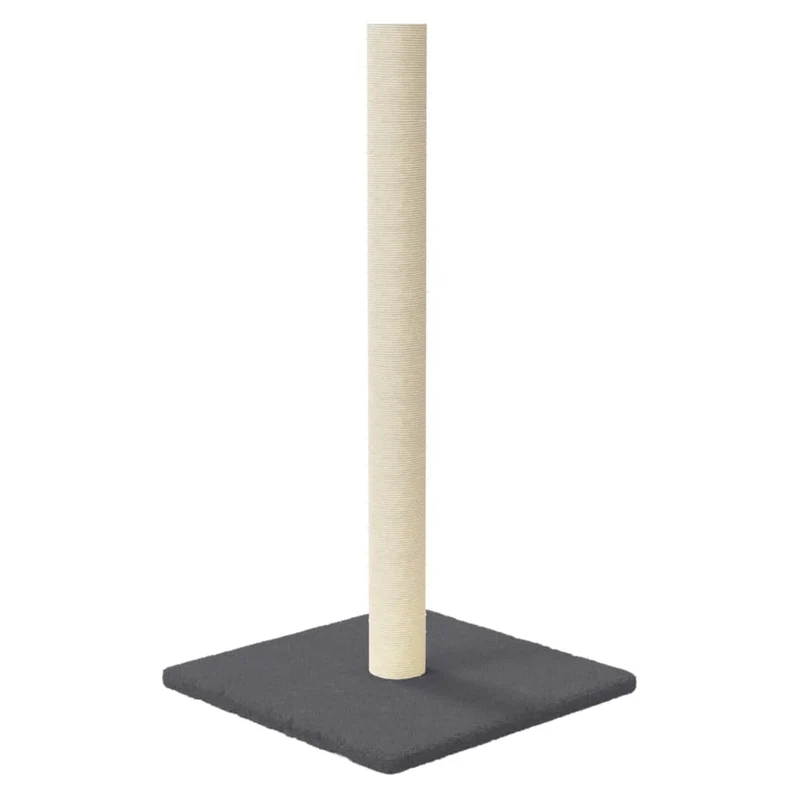Arbre à chat meuble tour grimper jouet grattage grattoir escalade plateforme foncé 35 x 35 x 70 cm gris 02_0022767
