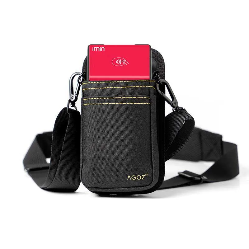 Étui iMin pour terminal de point de vente portable avec bandoulière / ceinture de taille