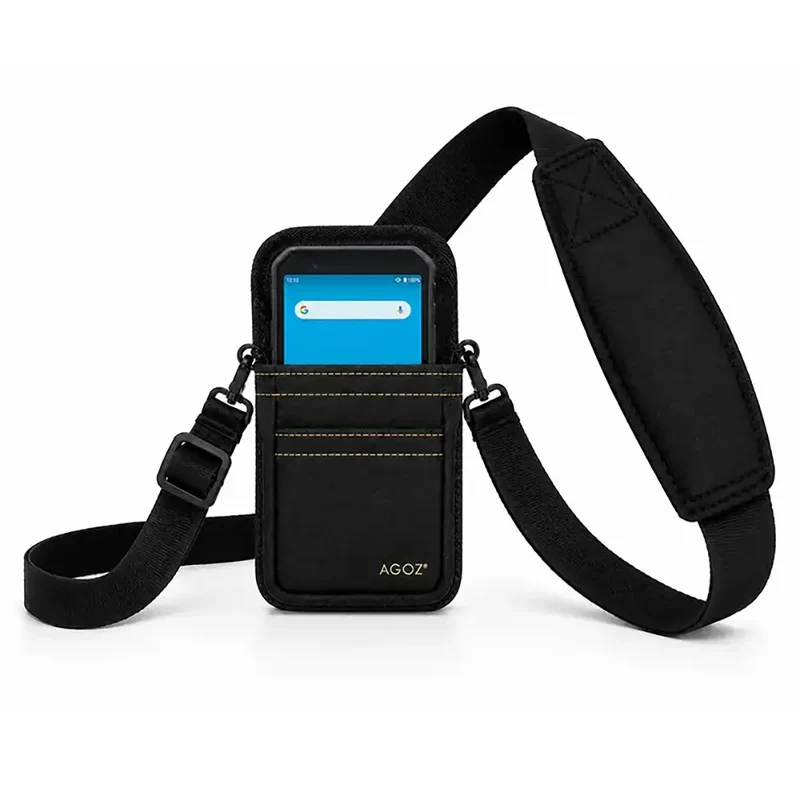 Étui bandoulière Almex pour ordinateur portable à main destiné aux équipes itinérantes | Agoz