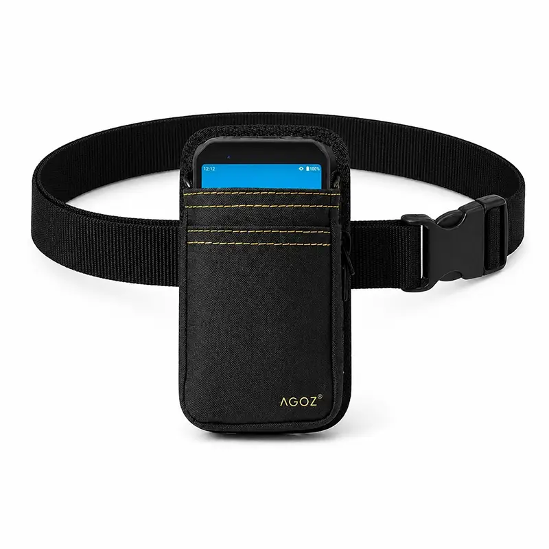 Étui ceinture pour terminal mobile Almex destiné aux équipes d'inventaire | Agoz