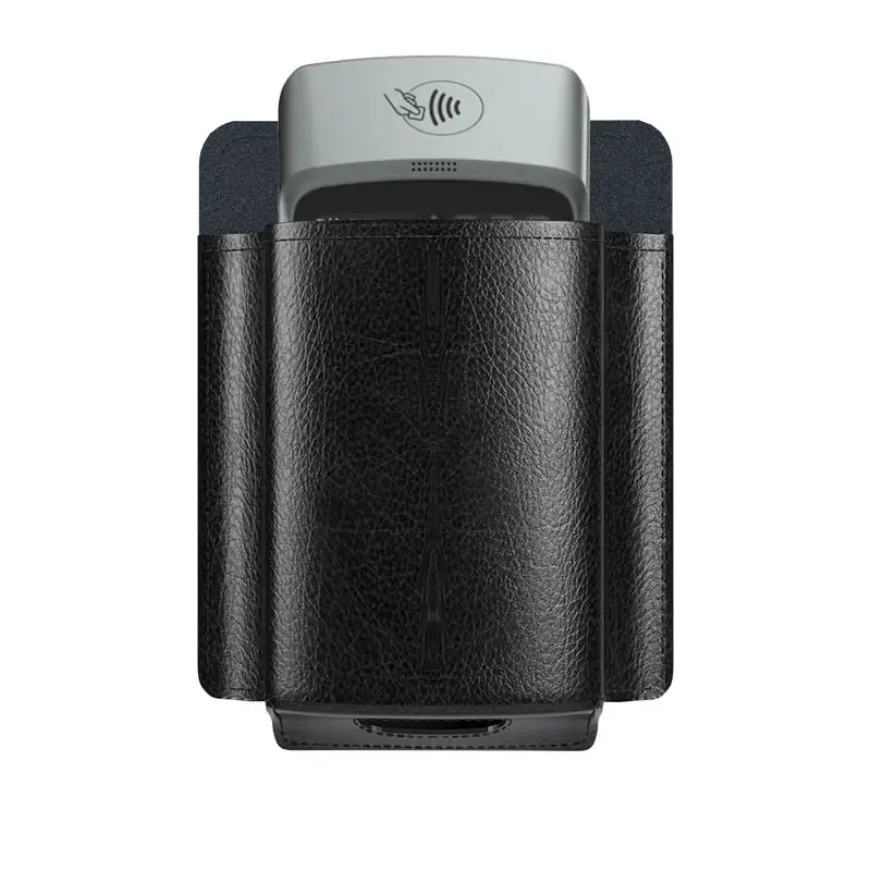 Étui POS SpotOn en cuir robuste avec clip ceinture