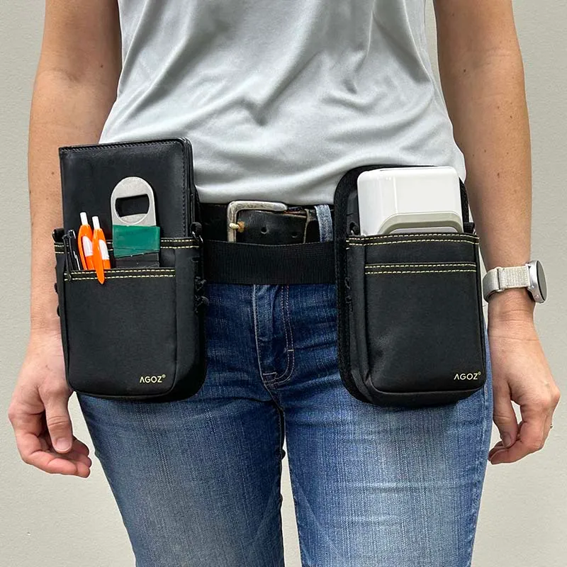 Ceinture de taille à double poche pour Clover Flex POS