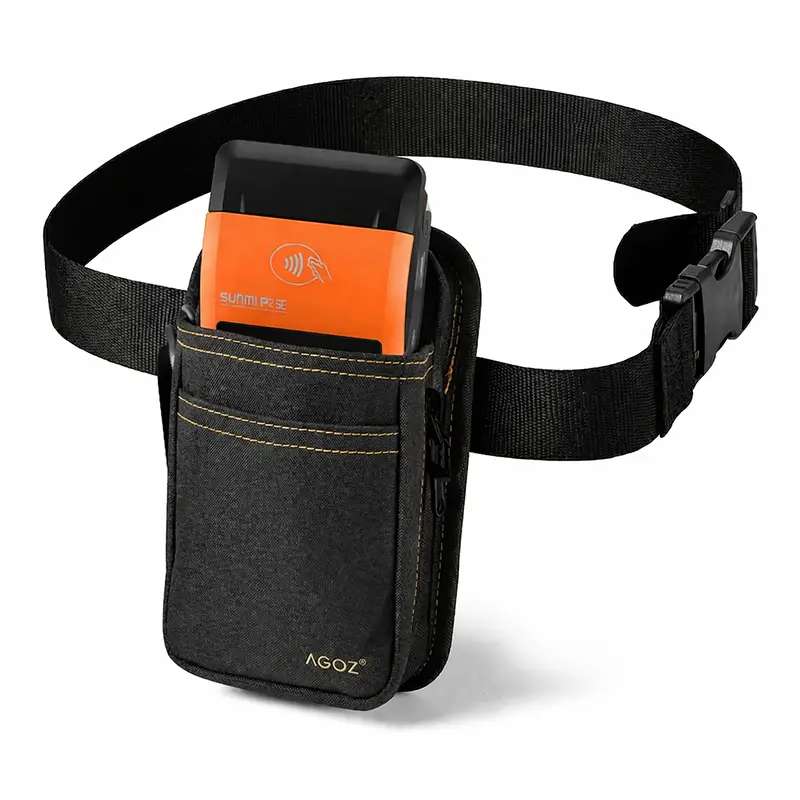 Étui pour terminal mobile portable Sunmi POS avec ceinture de taille