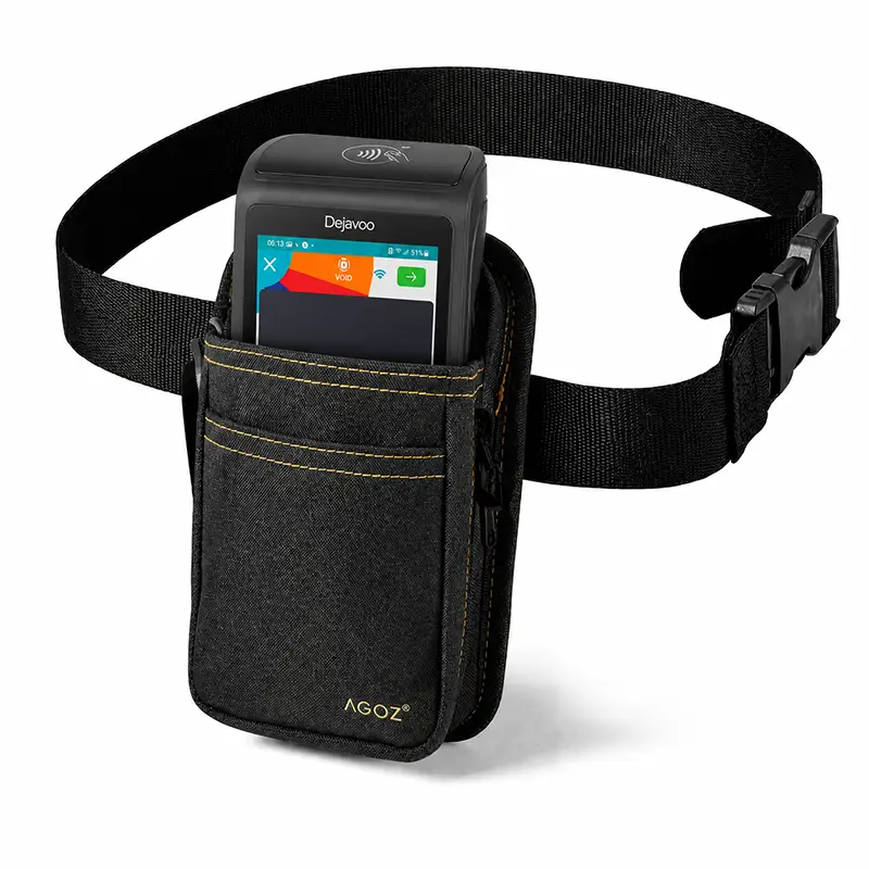 Étui robuste pour terminal de point de vente Dejavoo avec ceinture de taille