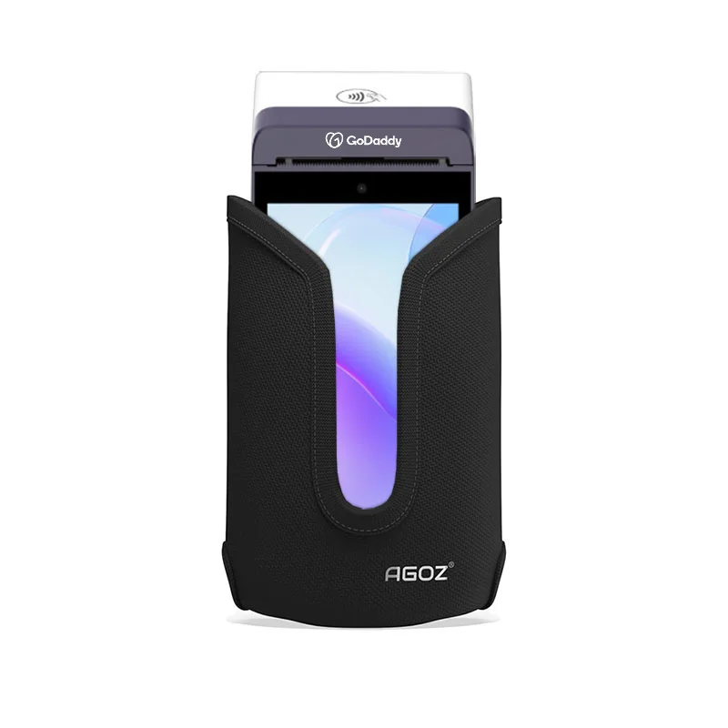 Étui GoDaddy Smart Terminal Flex POS avec clip ceinture en métal