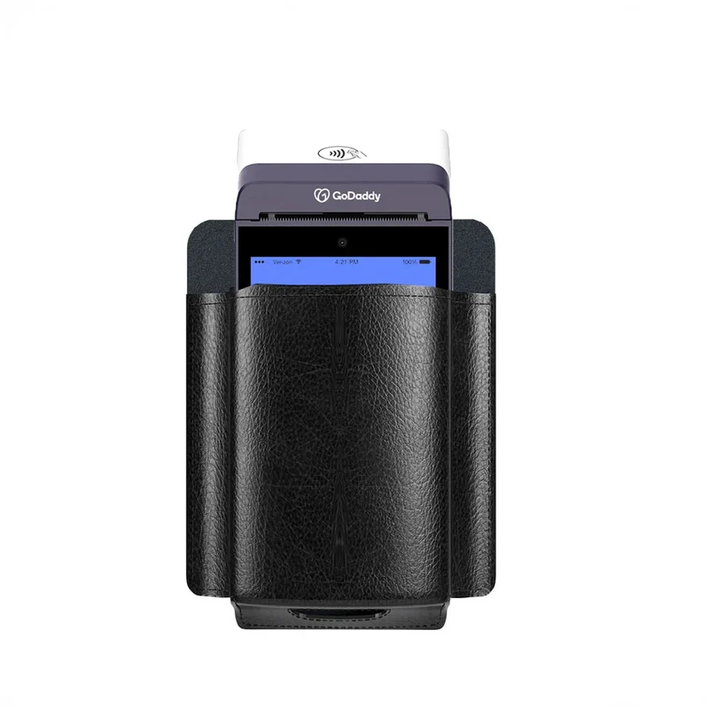 Étui en cuir pour terminal intelligent GoDaddy Flex POS