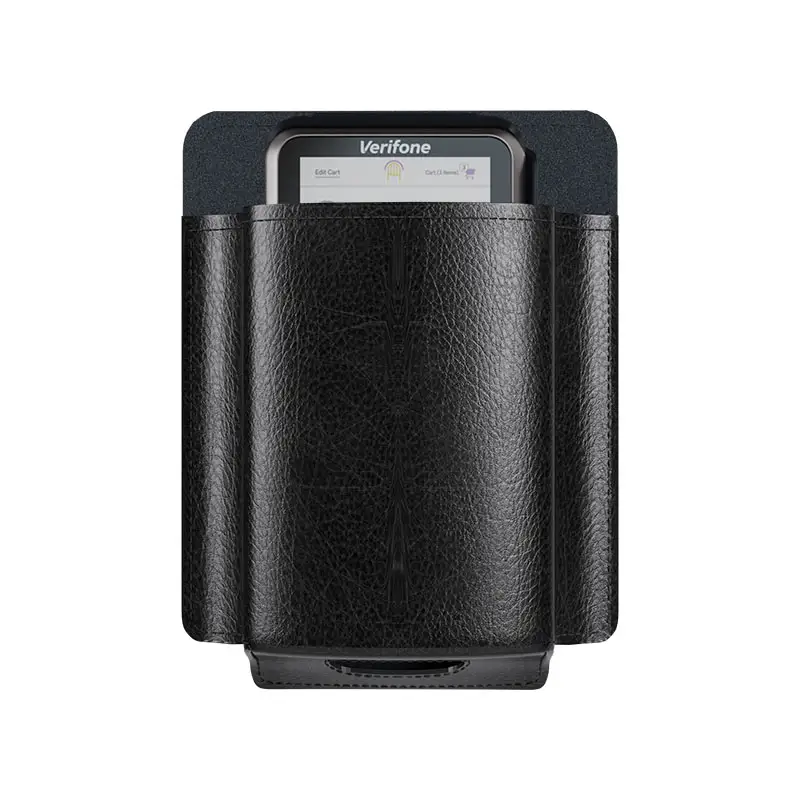 Étui en cuir Verifone pour terminal de point de vente avec clip ceinture