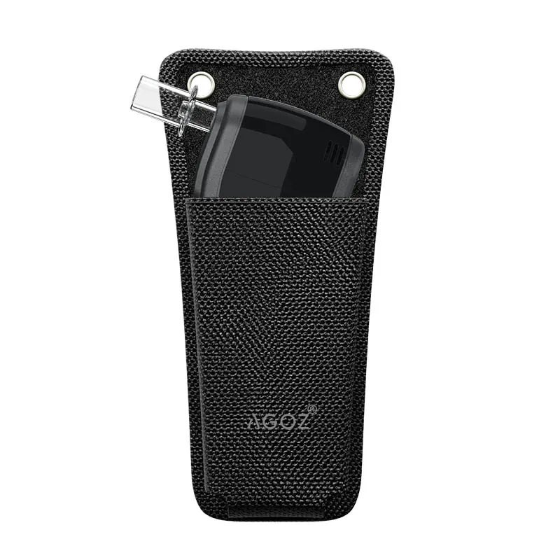 Étui mince avec clip ceinture et boucle pour alcootest