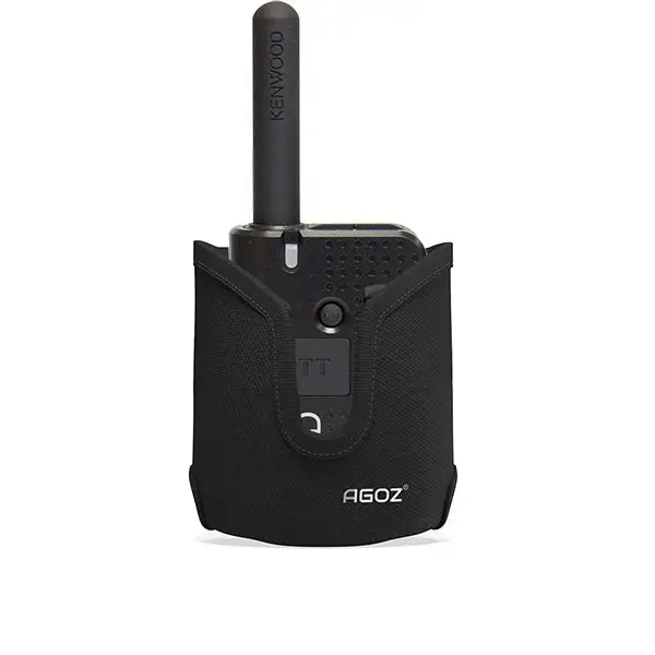 Étui radio Kenwood avec clip ceinture et boucle
