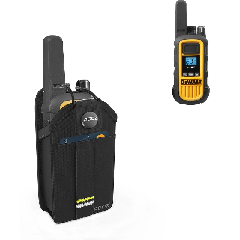 Étui radio robuste DEWALT avec fermeture à pression