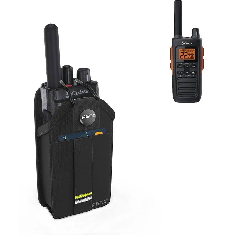 Étui radio Cobra durable avec fermeture à pression