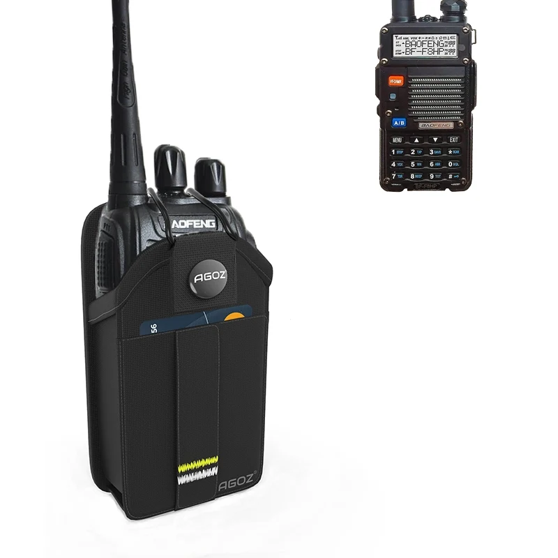Étui de qualité militaire pour radio bidirectionnelle Baofeng