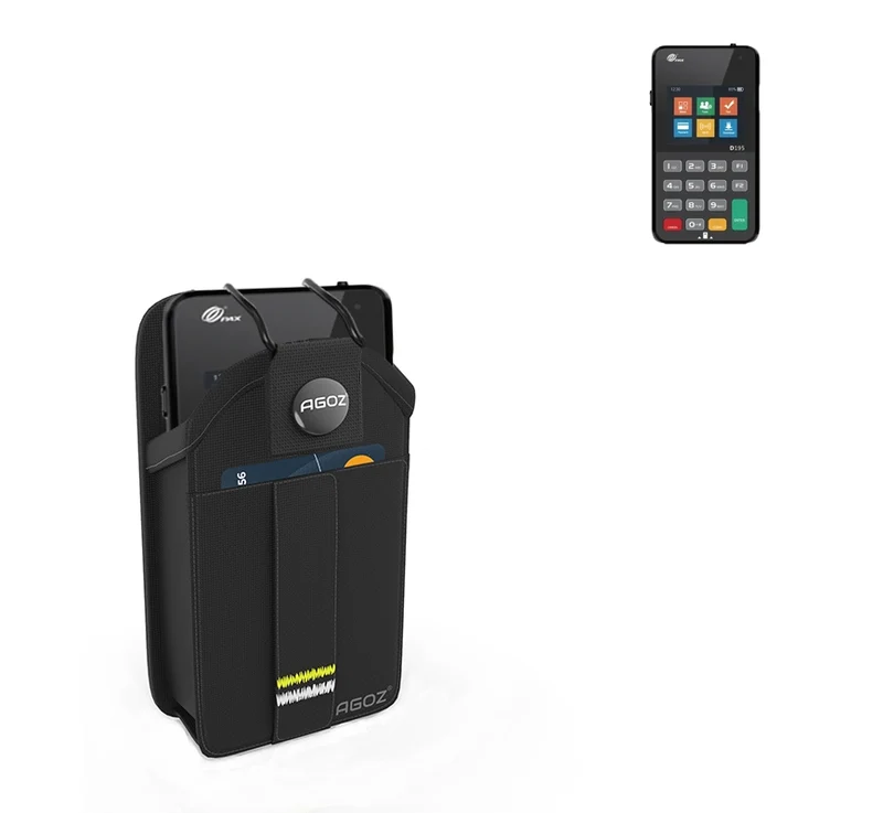 Étui robuste ultra-résistant pour terminal de point de vente portable PAX avec fermeture à pression