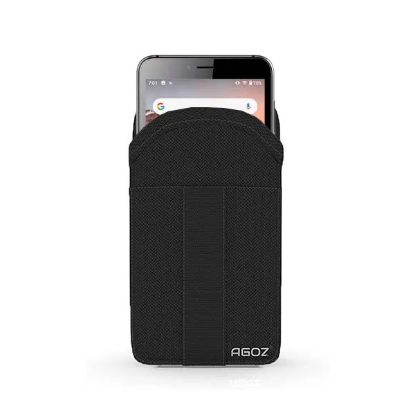 Étui robuste PAX pour terminal de point de vente portable avec clip ceinture et boucle