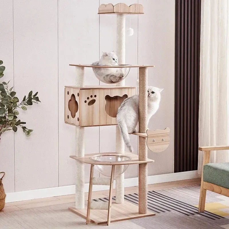 Arbre a Chat Bois Massif