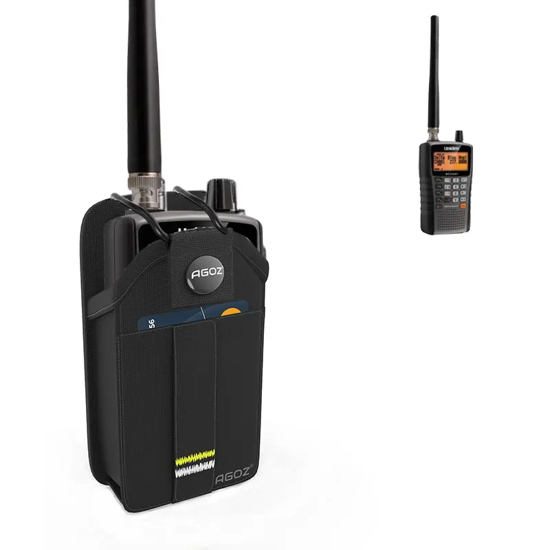 Étui pour scanner radio Uniden de qualité militaire avec fermeture à pression