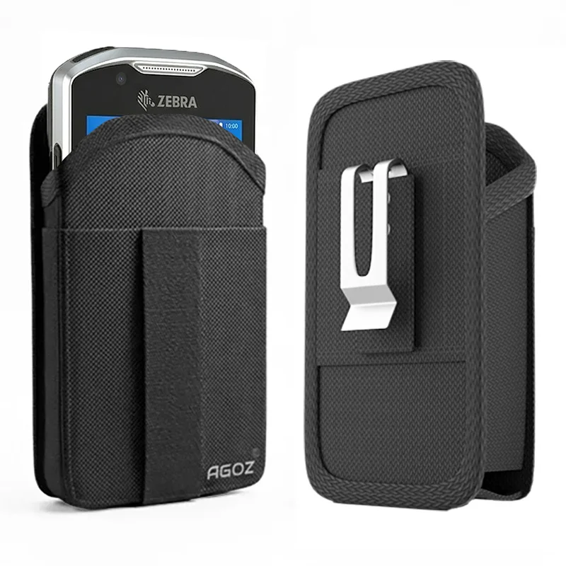 Étui pour ordinateur scanner mobile Zebra TC52 & TC52x avec clip ceinture de qualité militaire | Agoz