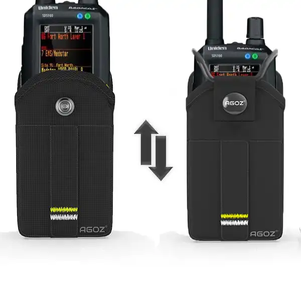 Étui radio robuste Uniden SDS100 avec fermeture à pression