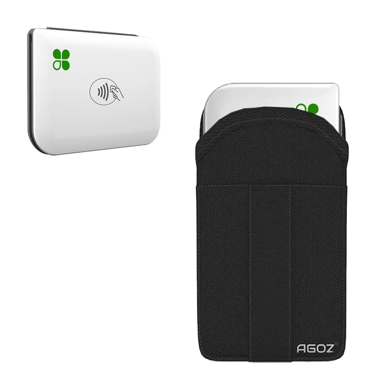 Étui pour terminal Clover avec clip de ceinture et passant métalliques
