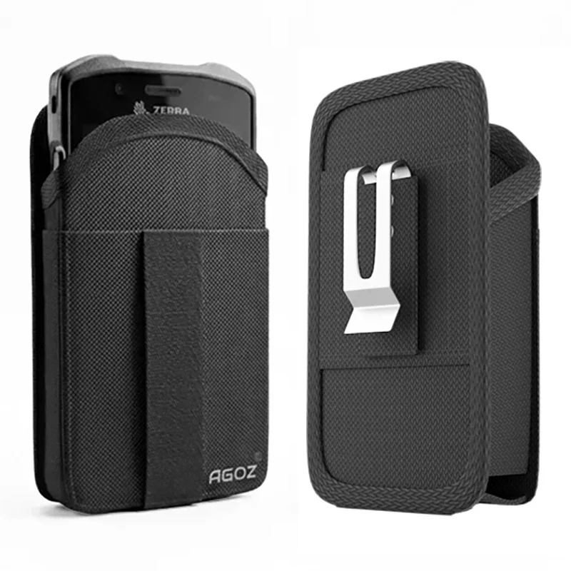 Étui pour ordinateur mobile Zebra TC53 TC53e TC53e RFID avec clip ceinture en métal et boucle | Agoz