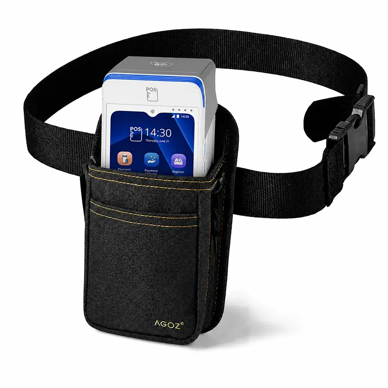 Étui robuste pour terminal de paiement myPOS avec ceinture de taille