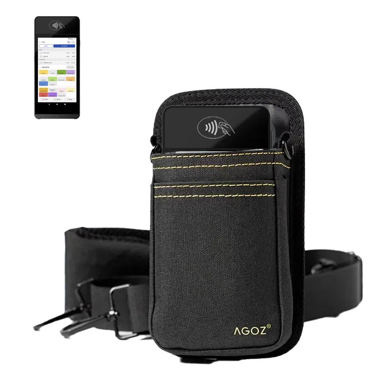 Étui de transport pour terminal de point de vente portable Toast S1 avec bandoulière / ceinture de taille