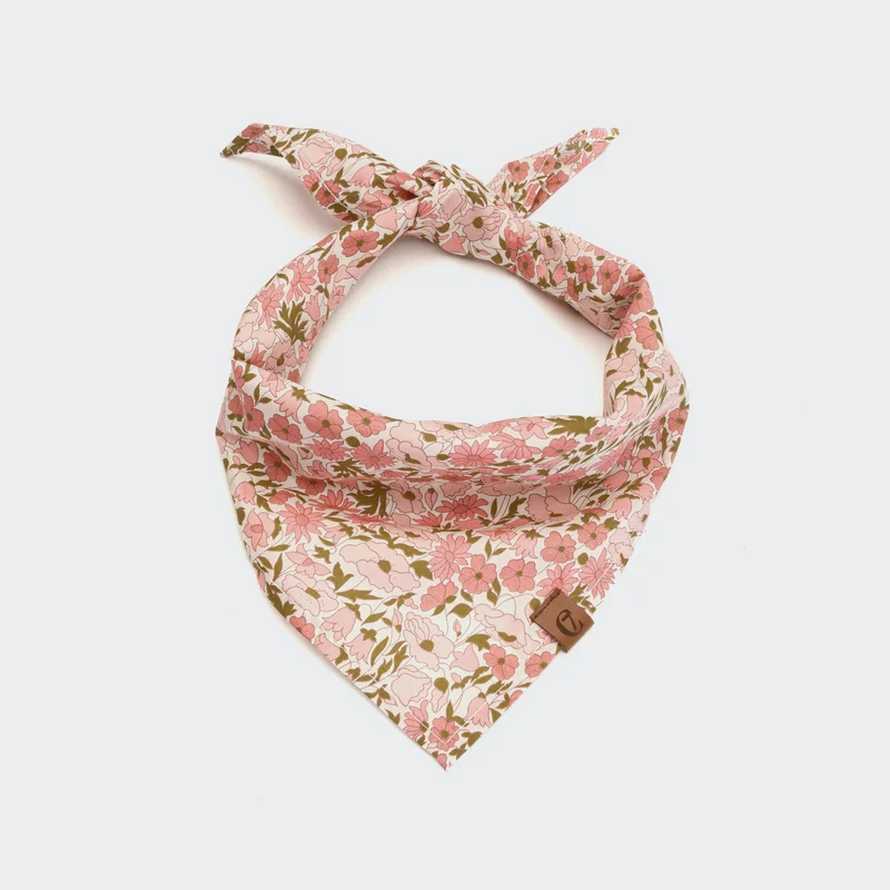 Bandana pour chien Poppy Flower