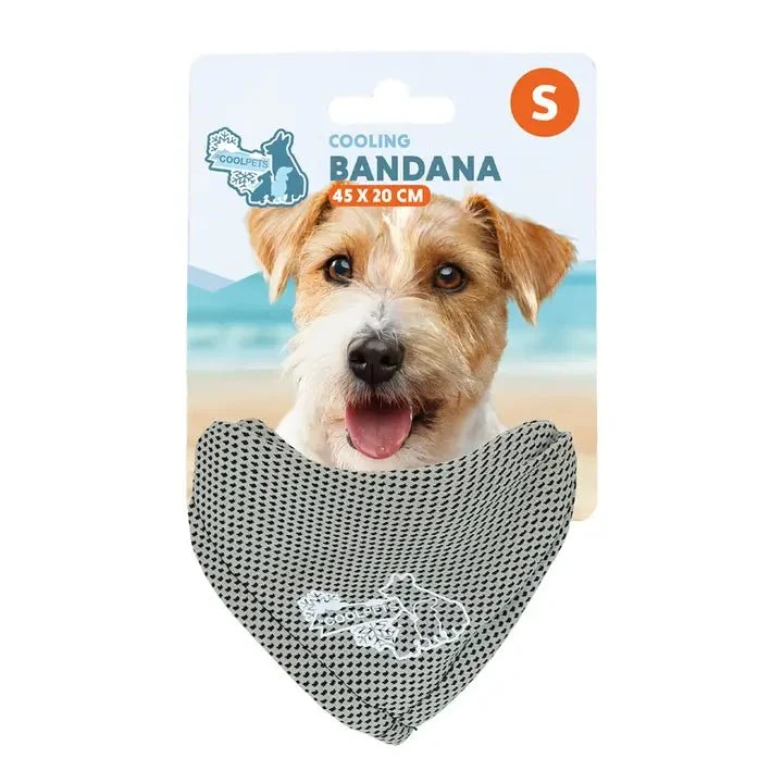 Bandana rafraîchissant pour chien Coolpets — Beige