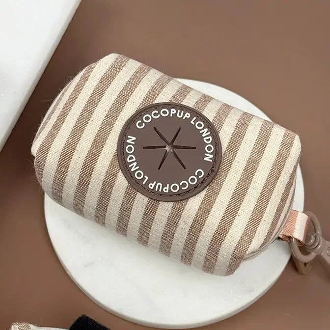 Pochette de sacs d'hygiène pour chien London Linen CocoPup London