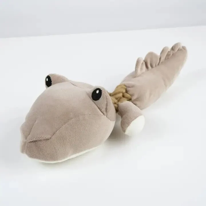 Peluche pour chien rembourrage recyclé Lana Gecko Staey — Douceur & Jeu 🐾