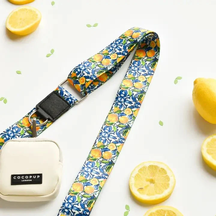 Sangle de sac de promenade Amalfi Lemon CocoPup London