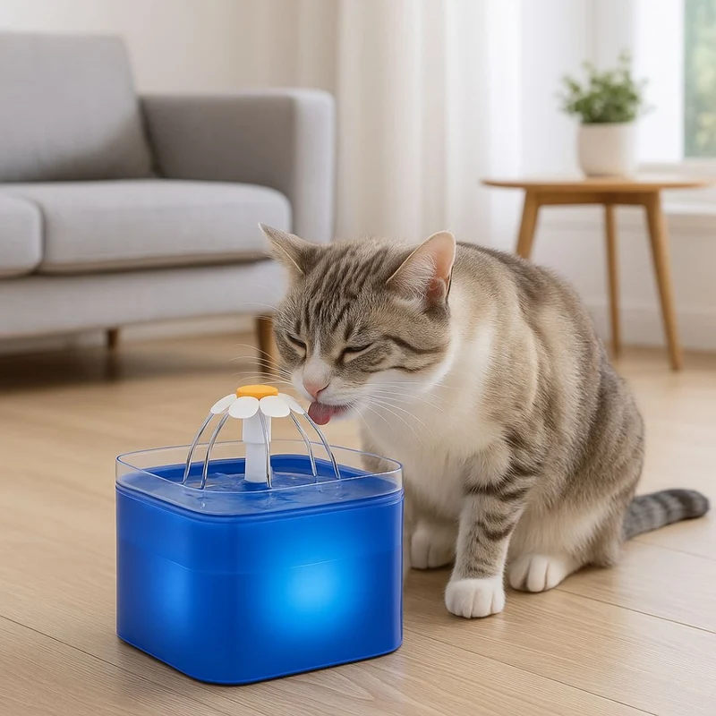 Fontaine à eau Chat | FreshFlow™