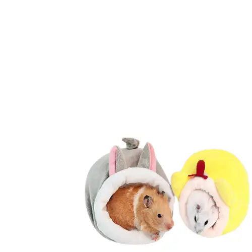 Maison Hamster en Coton - Nid Douillet Lavable