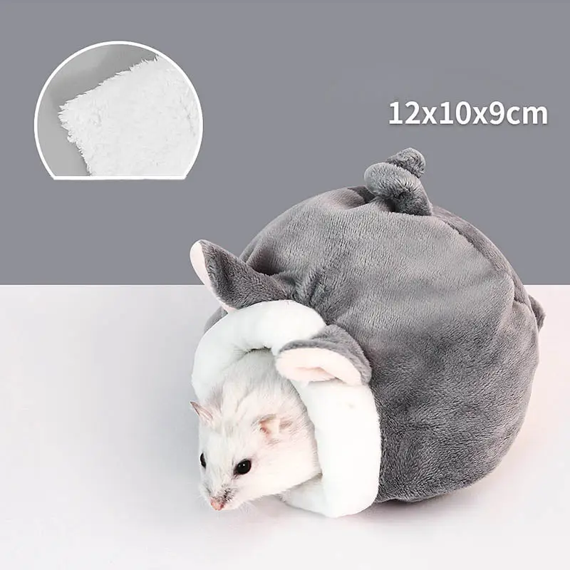 Maison Hamster en Coton - Nid Douillet Lavable