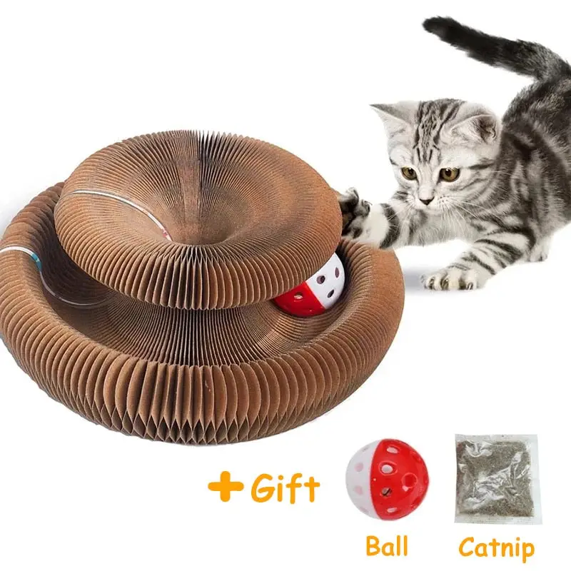 Griffoir Chat avec Cloche - Sisal Naturel